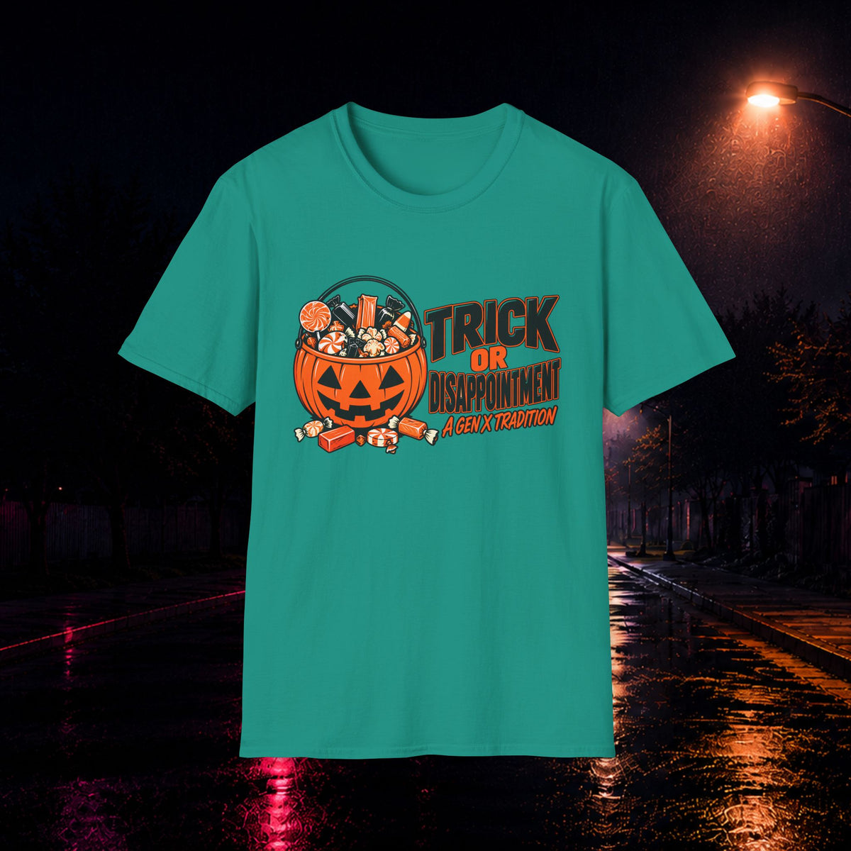 Trick or Disappointment Gen X Halloween T-Shirt
