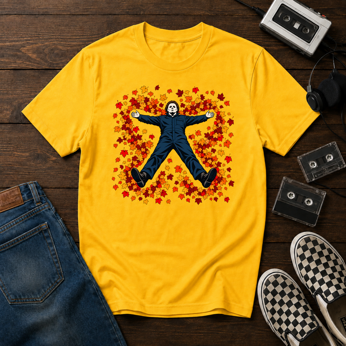 Halloween Leaf Angel T-Shirt