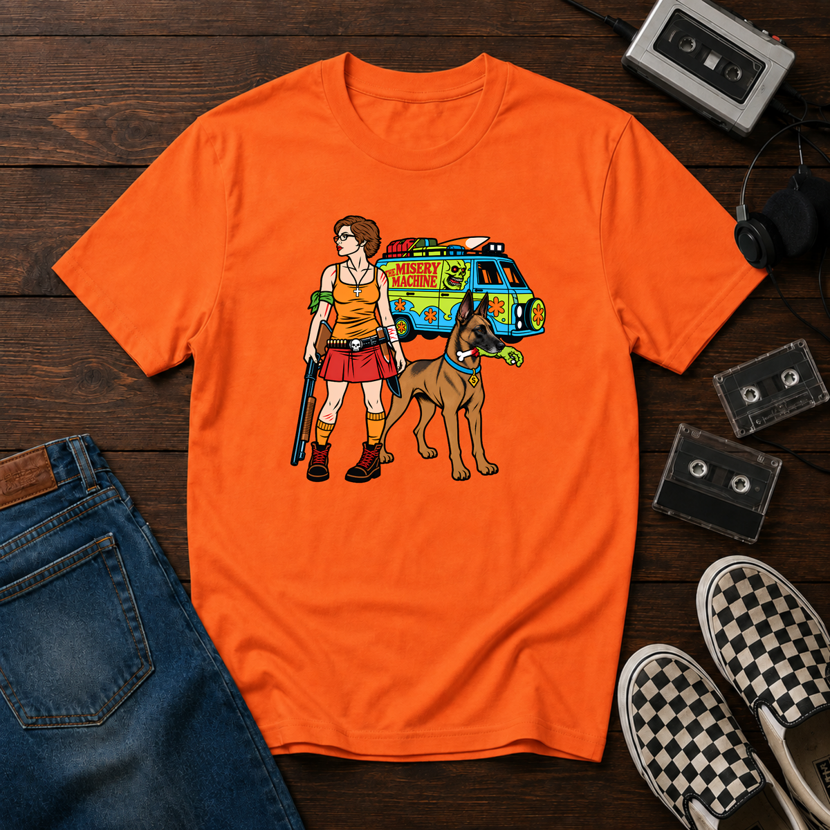 Gen X Glow Up Halloween T-Shirt