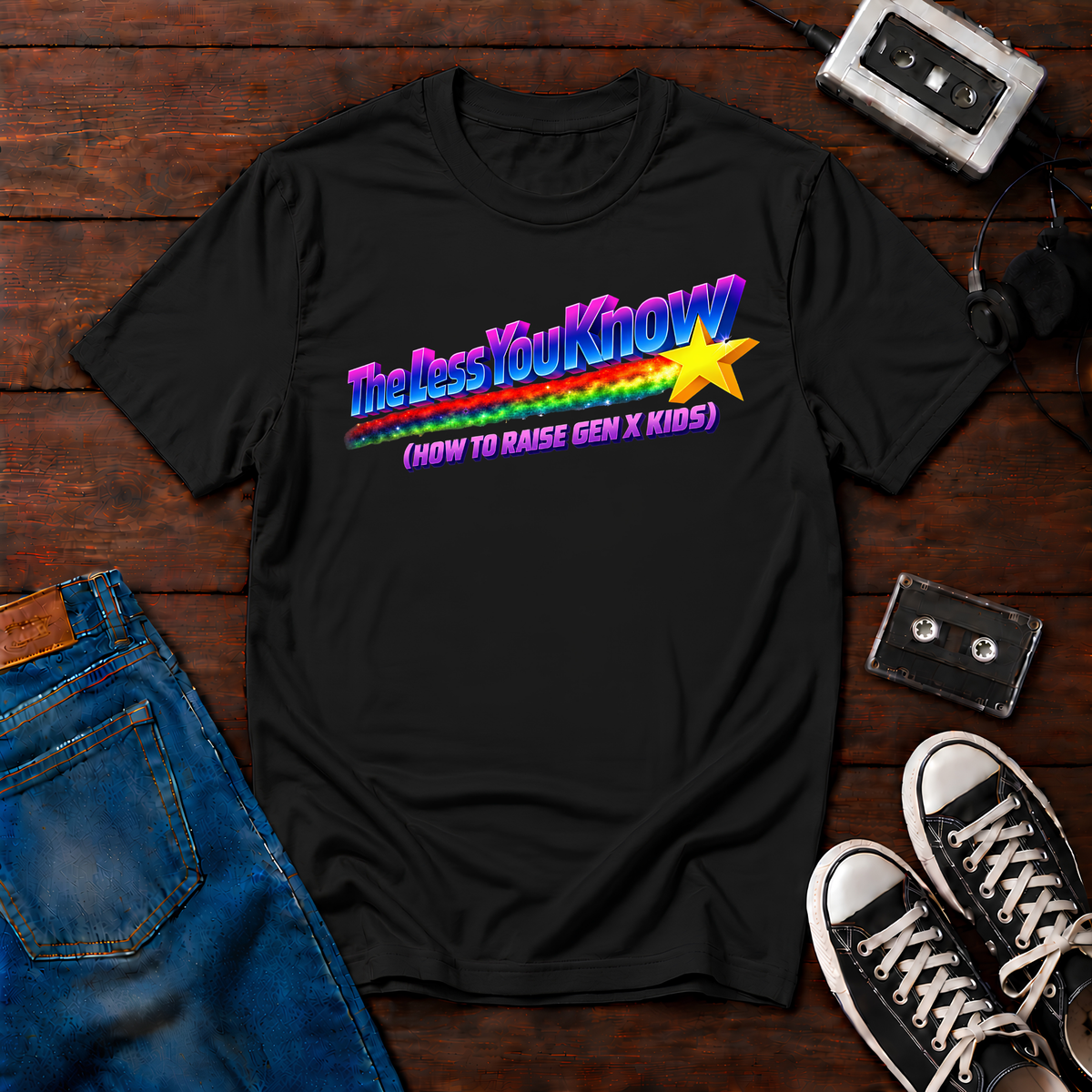 The Less You Know Gen X Parenting T-Shirt