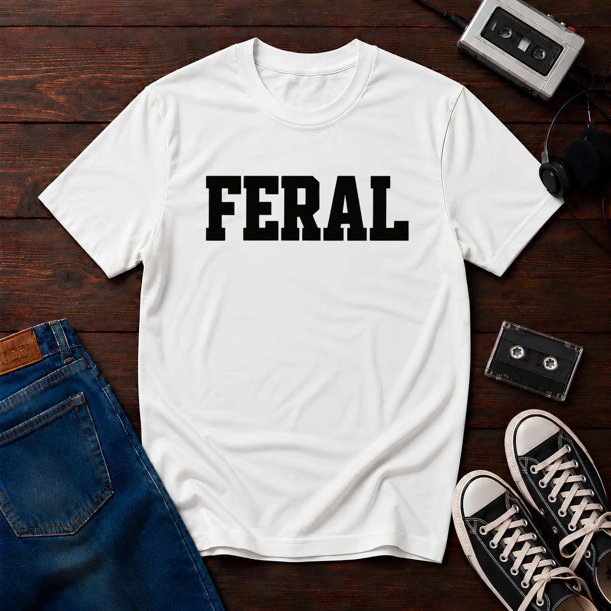 Feral Bold Graphic T-Shirt