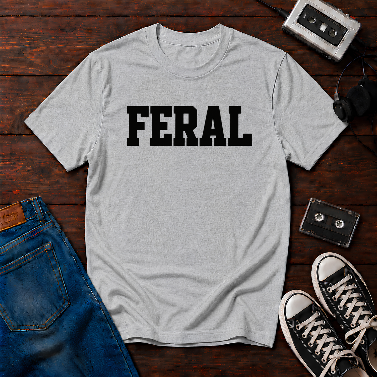 Feral Bold Graphic T-Shirt