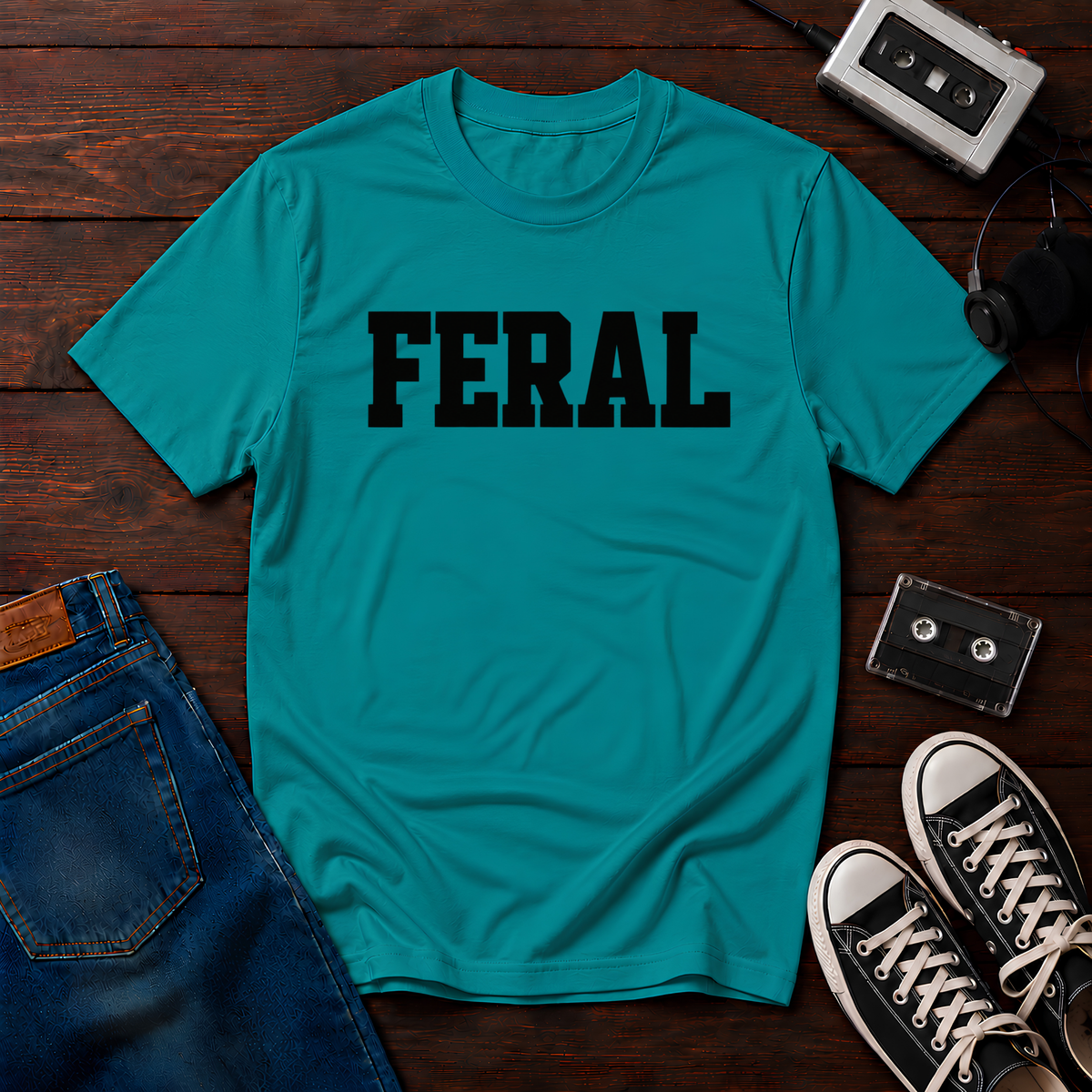 Feral Bold Graphic T-Shirt