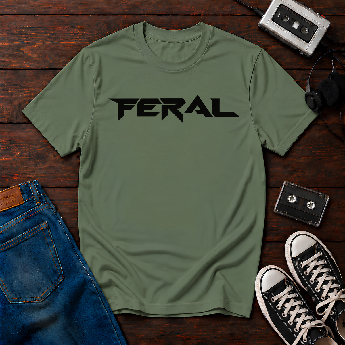 Feral Graphic T-Shirt