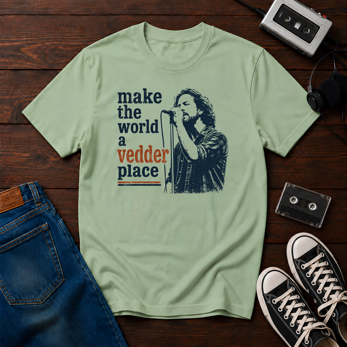 Make the World a Vedder Place T-Shirt
