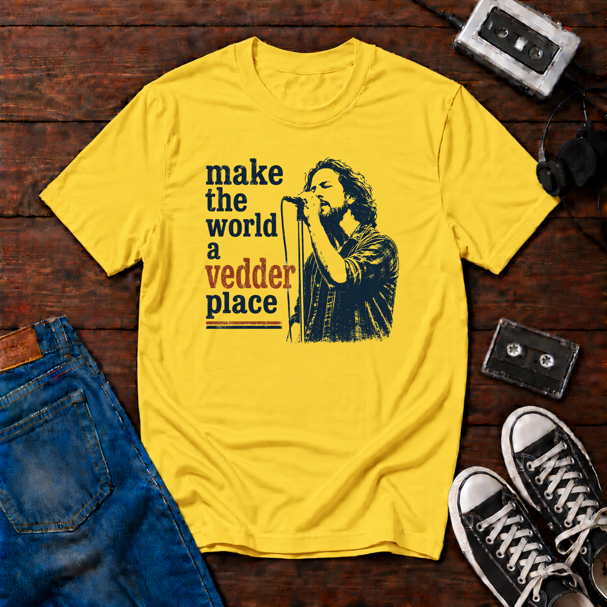 Make the World a Vedder Place T-Shirt
