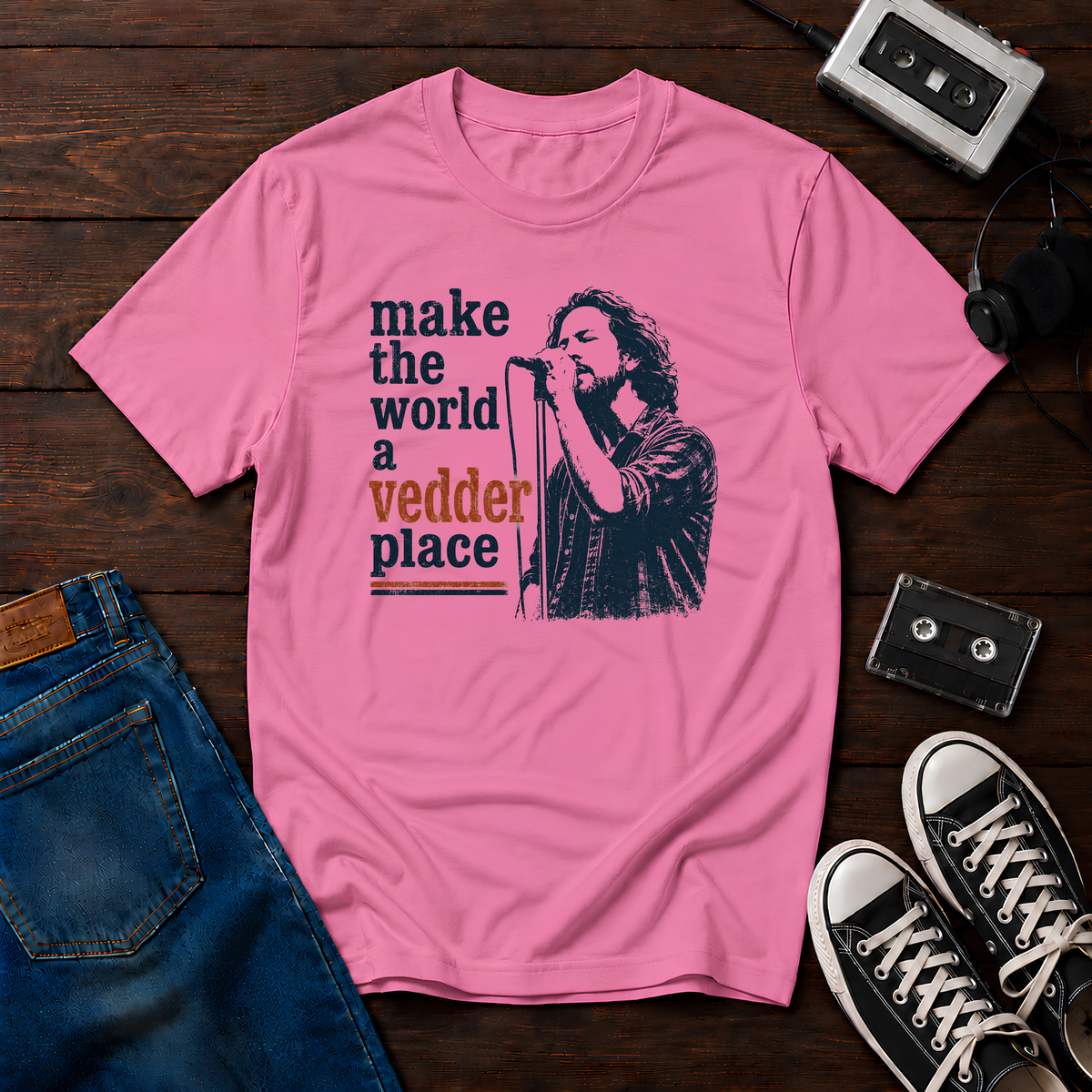 Make the World a Vedder Place T-Shirt
