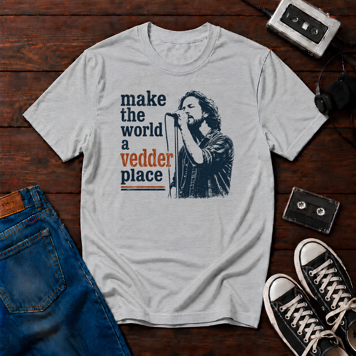 Make the World a Vedder Place T-Shirt