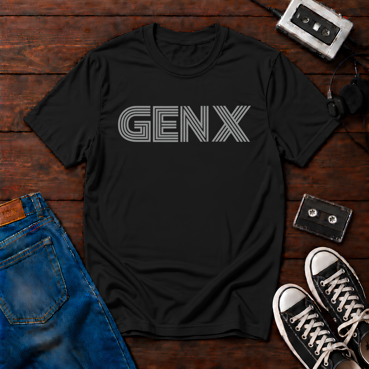Gen X Line Graphic T-Shirt