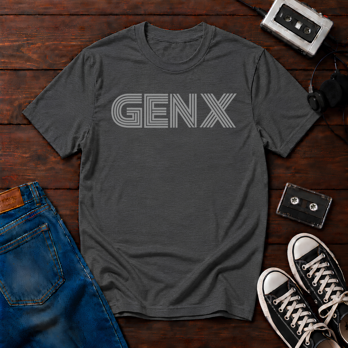 Gen X Line Graphic T-Shirt