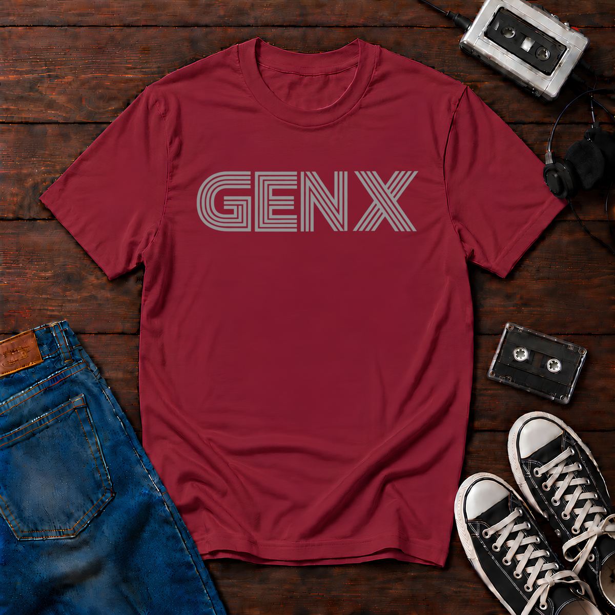 Gen X Line Graphic T-Shirt