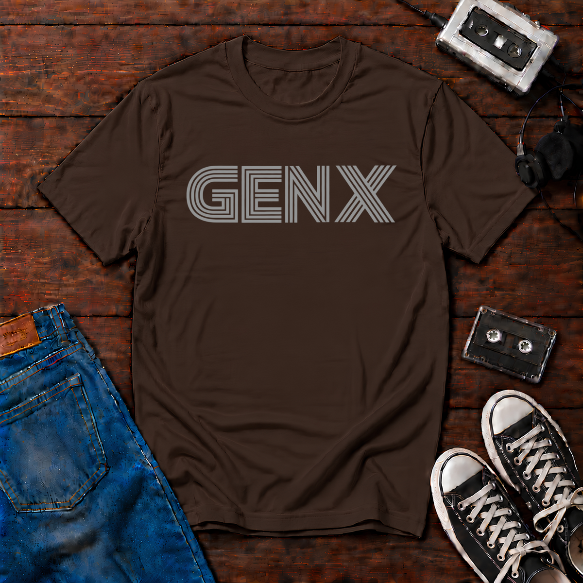 Gen X Line Graphic T-Shirt