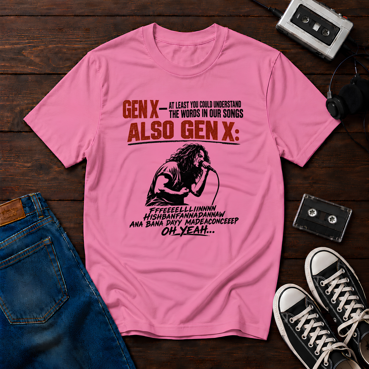 Gen X Lyrics T-Shirt