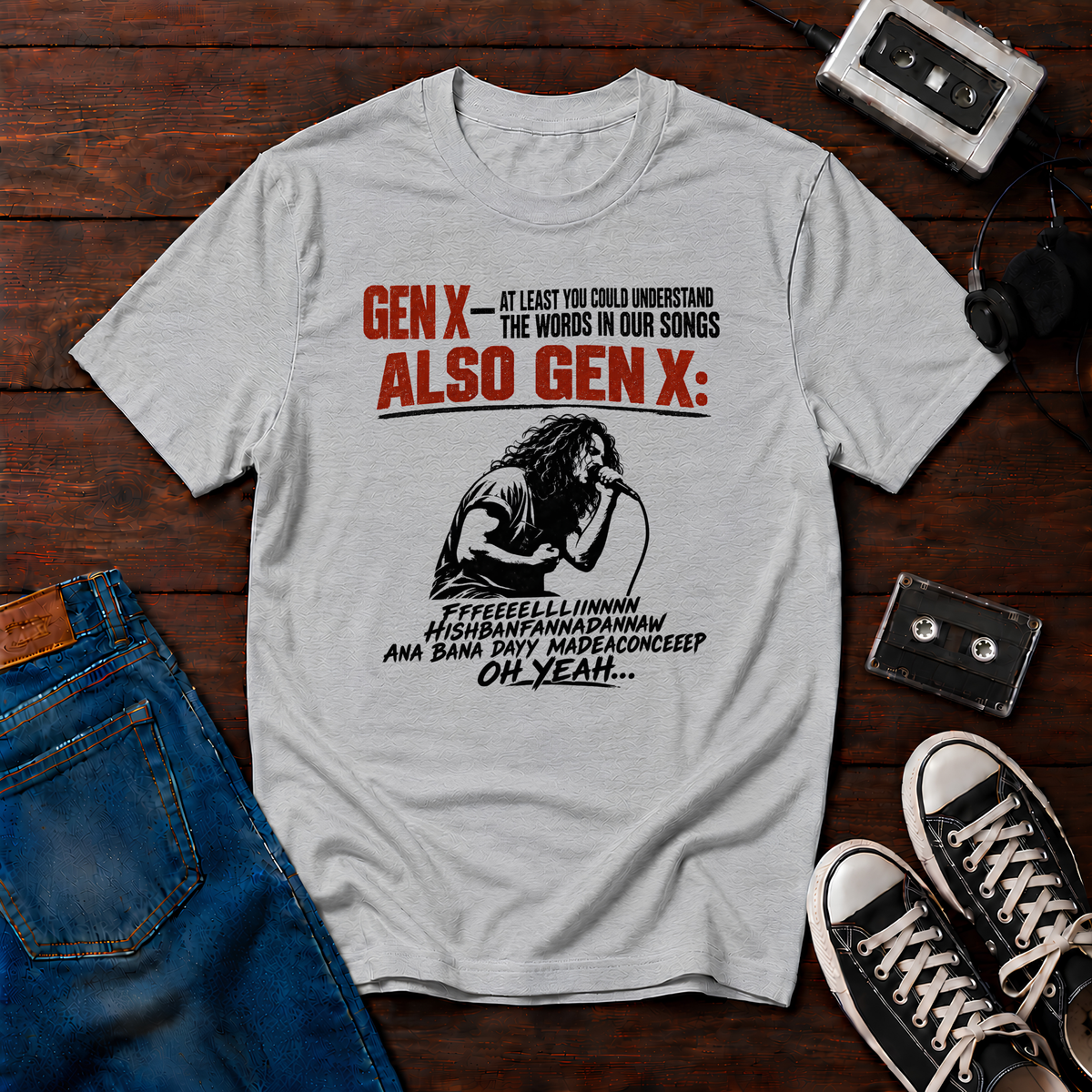 Gen X Lyrics T-Shirt