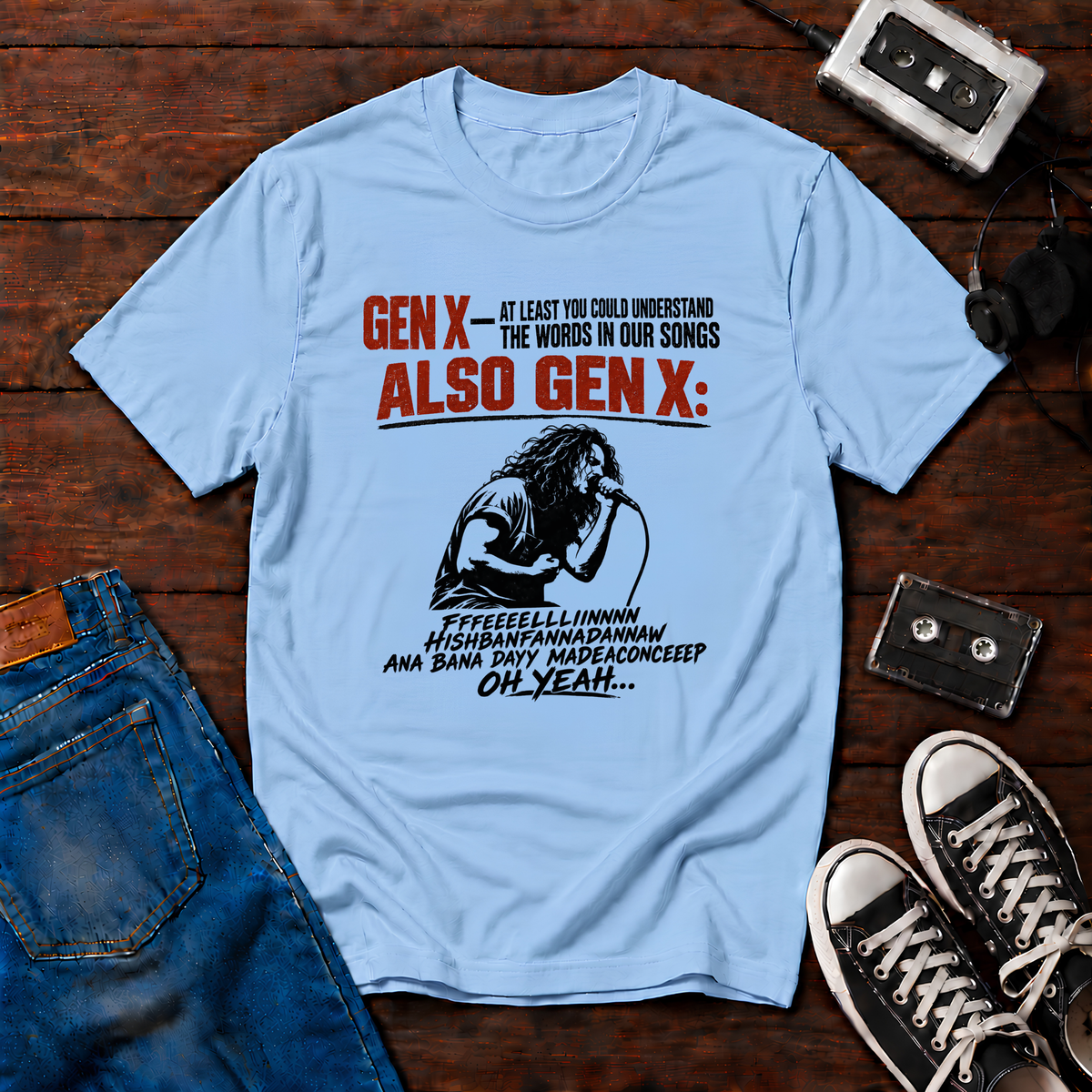Gen X Lyrics T-Shirt