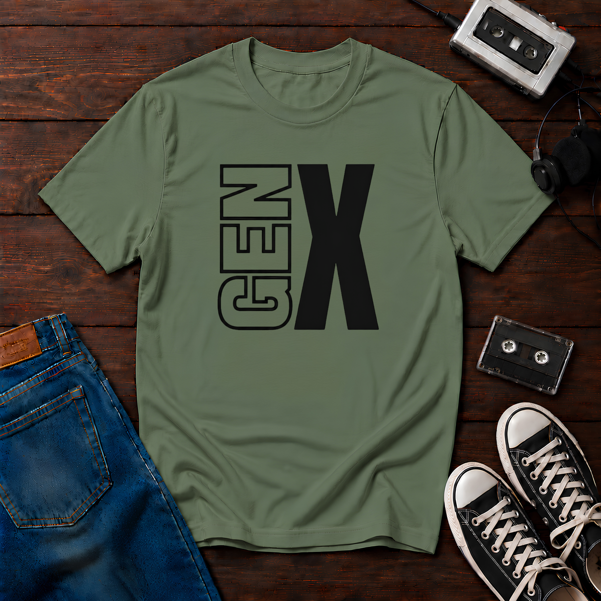 Bold Gen X Logo T-Shirt