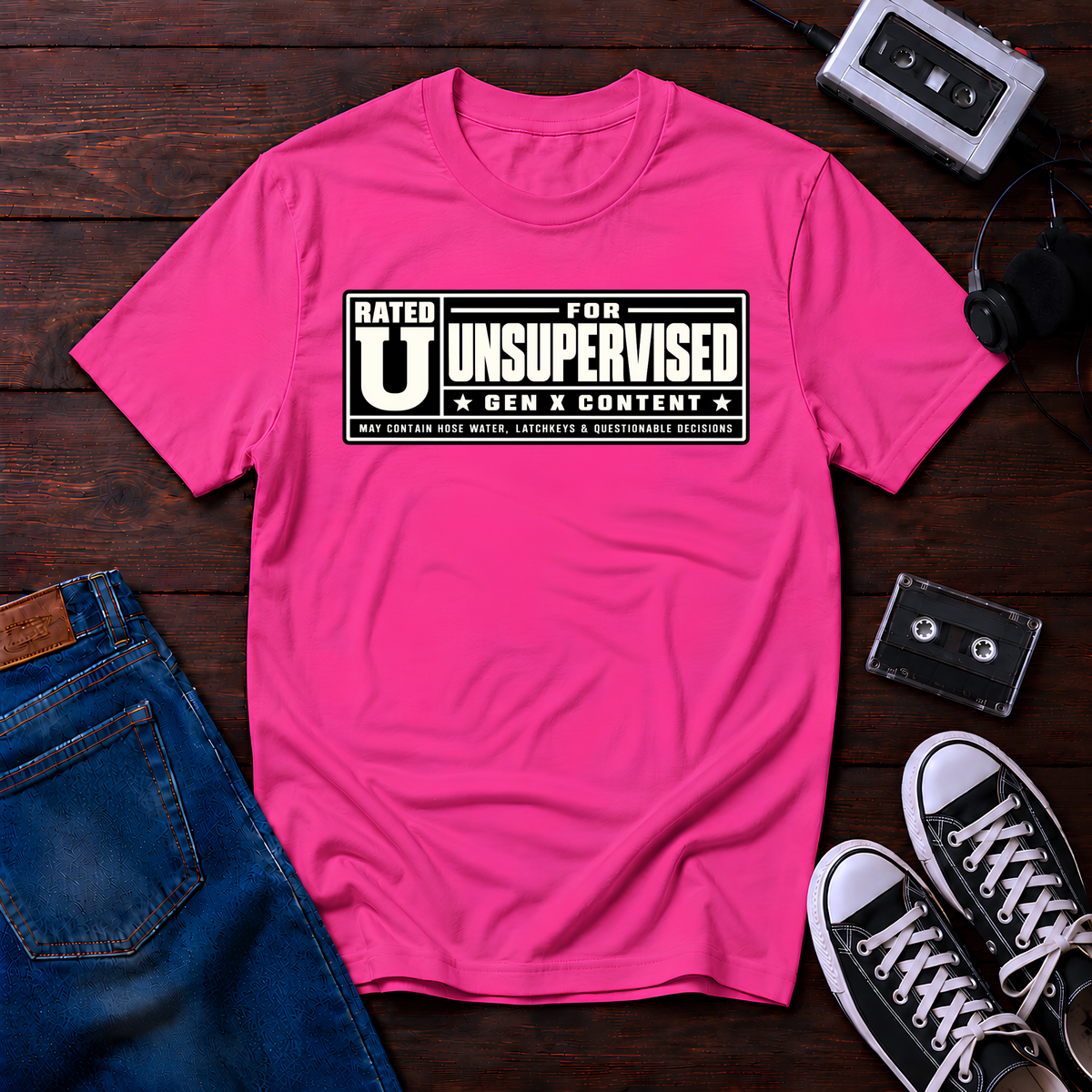 Rated Unsupervised T-Shirt
