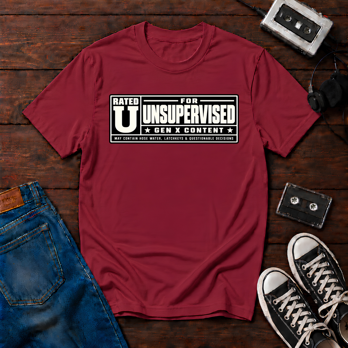 Rated Unsupervised T-Shirt