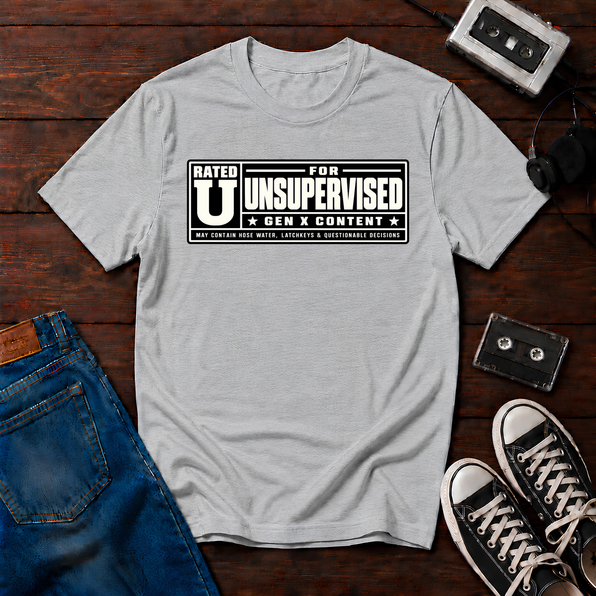 Rated Unsupervised T-Shirt