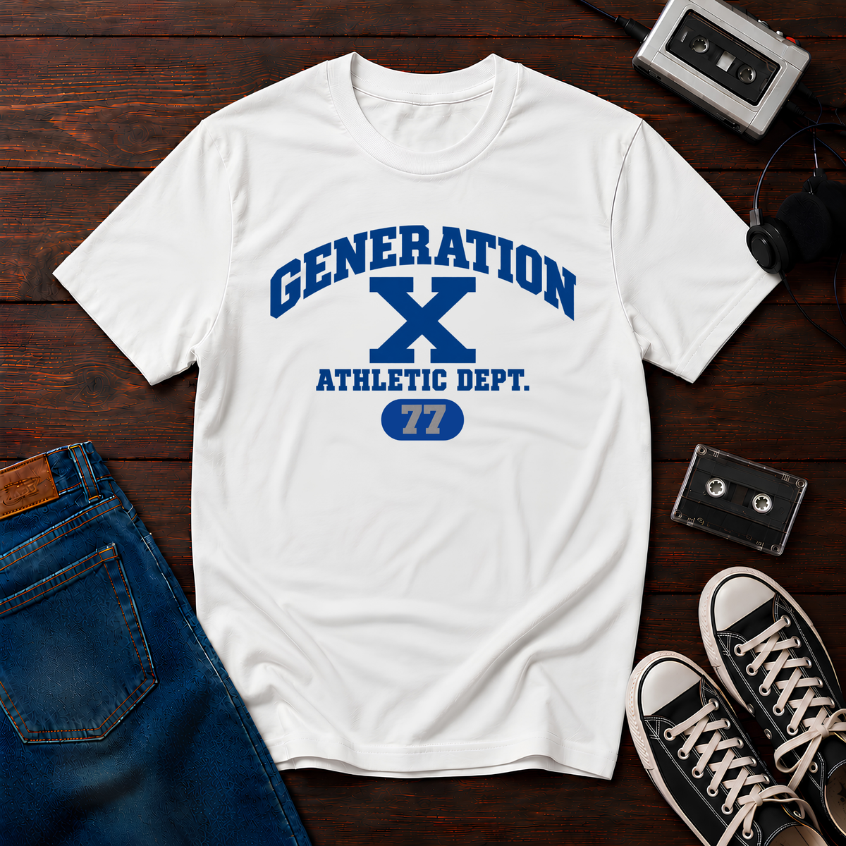 Gen X Athletic Department 1977 T-Shirt