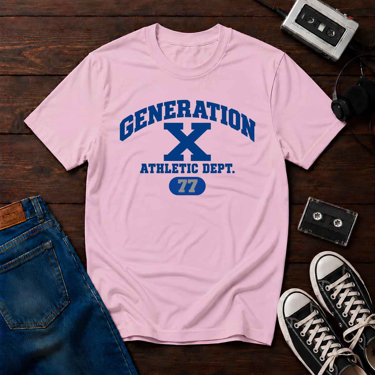 Gen X Athletic Department 1977 T-Shirt