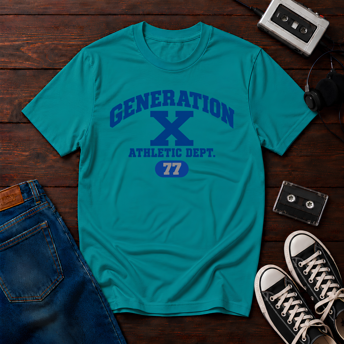 Gen X Athletic Department 1977 T-Shirt