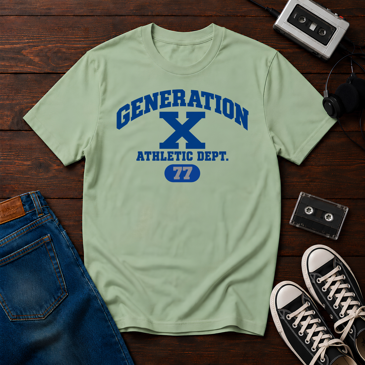 Gen X Athletic Department 1977 T-Shirt