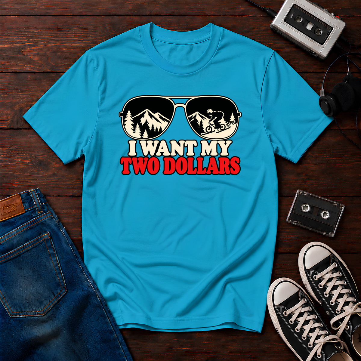 Two Dollars Sunglasses T-Shirt
