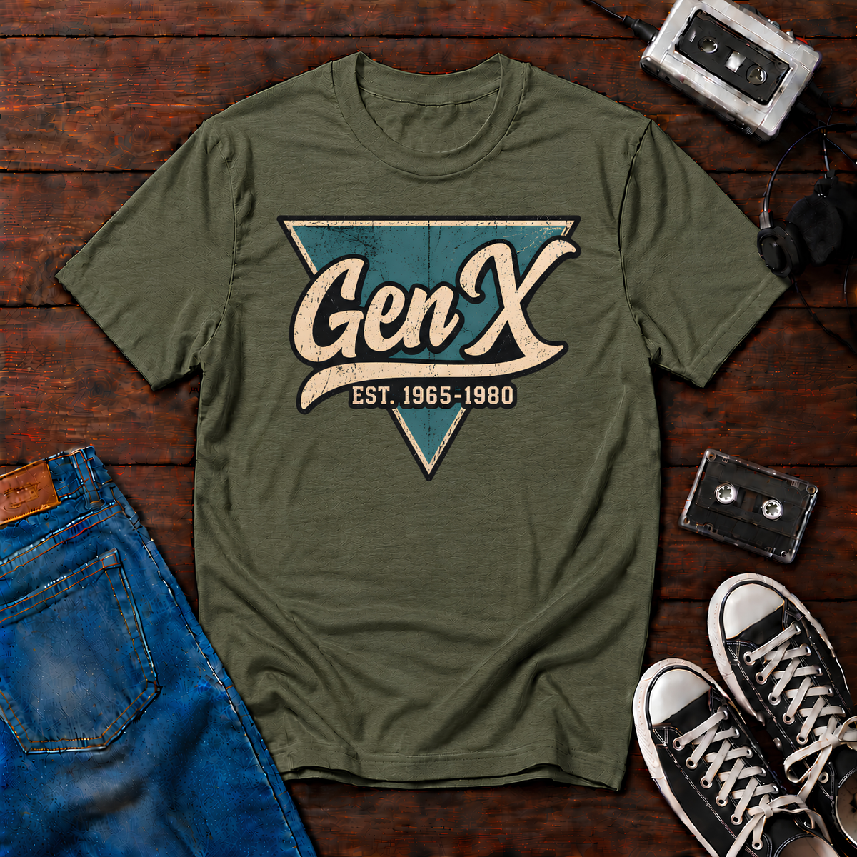 Gen X Weathered Barnwood T-Shirt