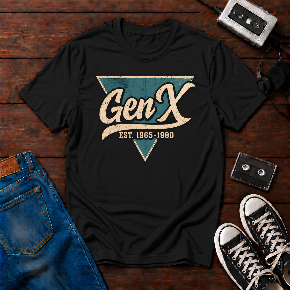 Gen X Weathered Barnwood T-Shirt