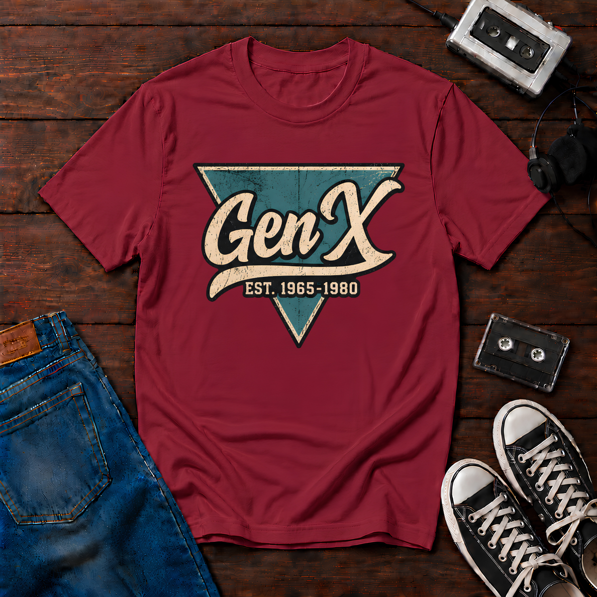 Gen X Weathered Barnwood T-Shirt