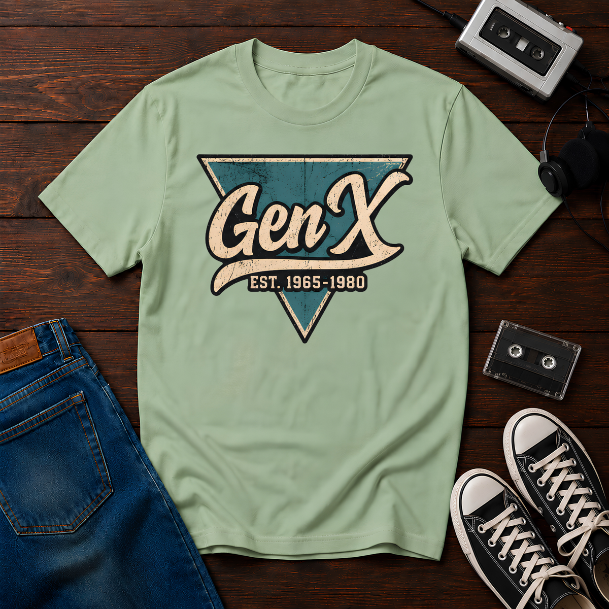 Gen X Weathered Barnwood T-Shirt