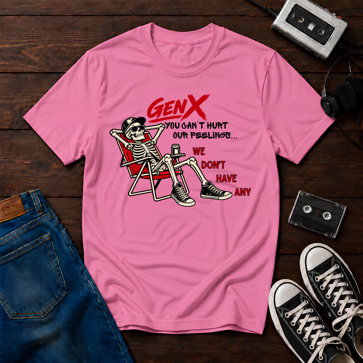 Gen X No Feelings T-Shirt