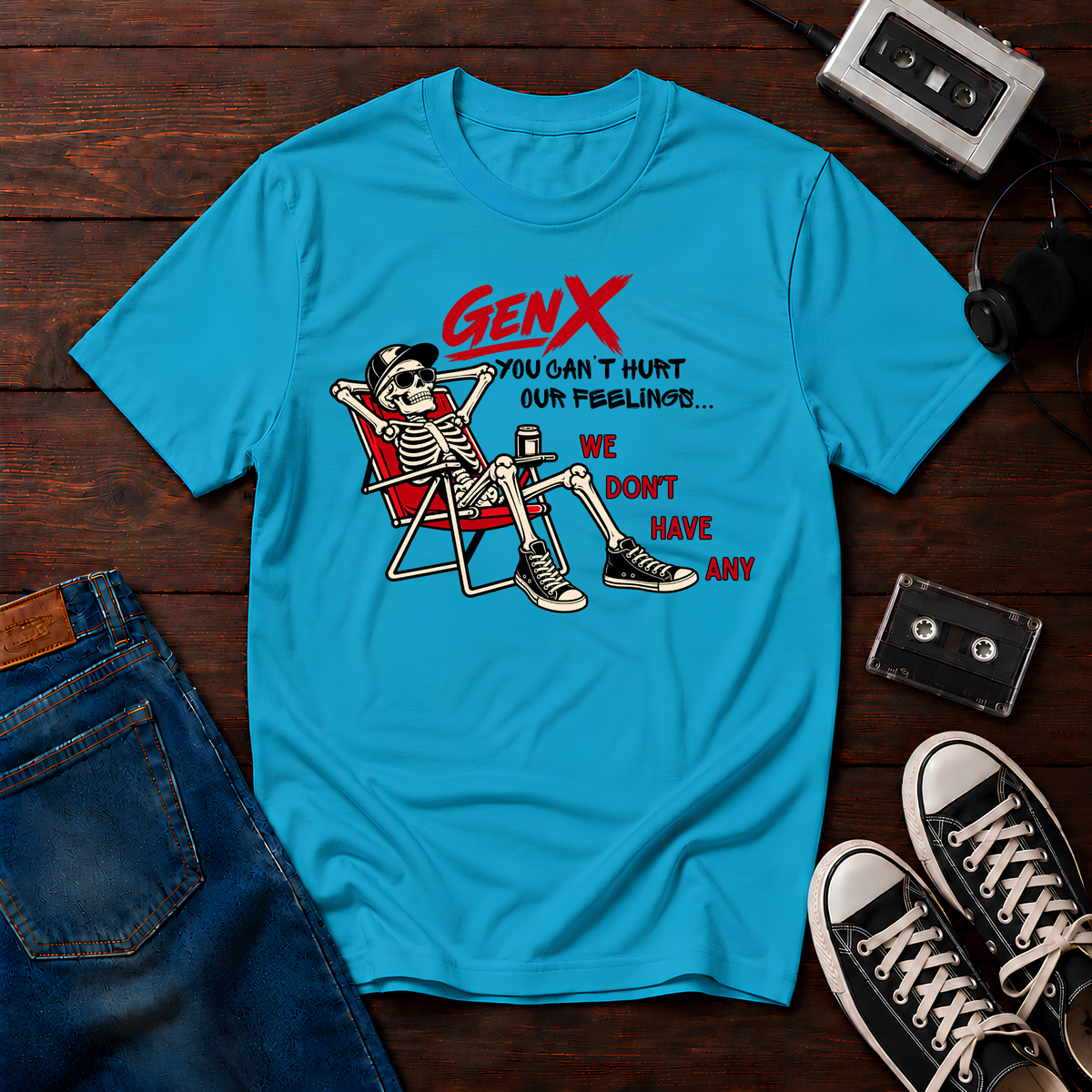 Gen X No Feelings T-Shirt