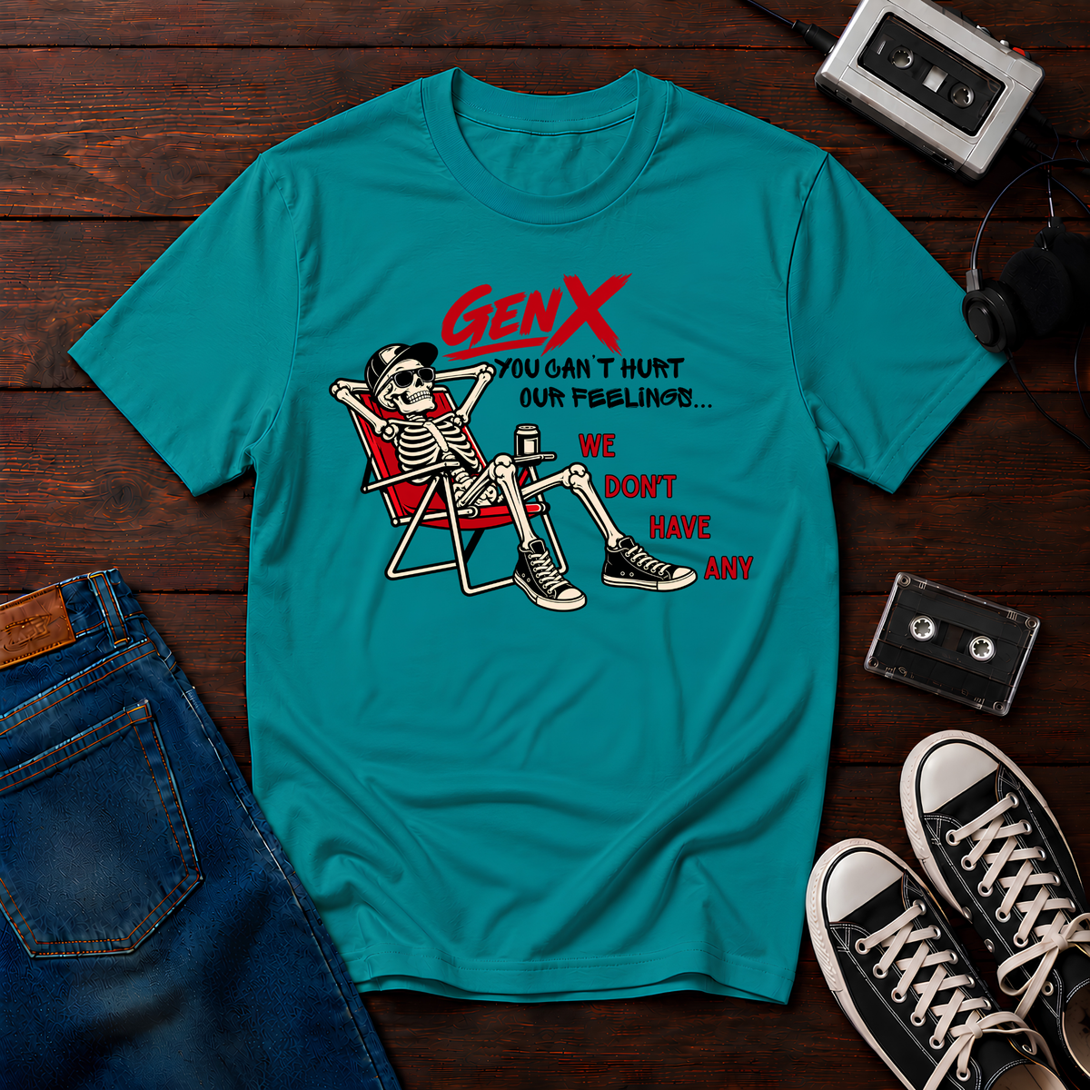 Gen X No Feelings T-Shirt