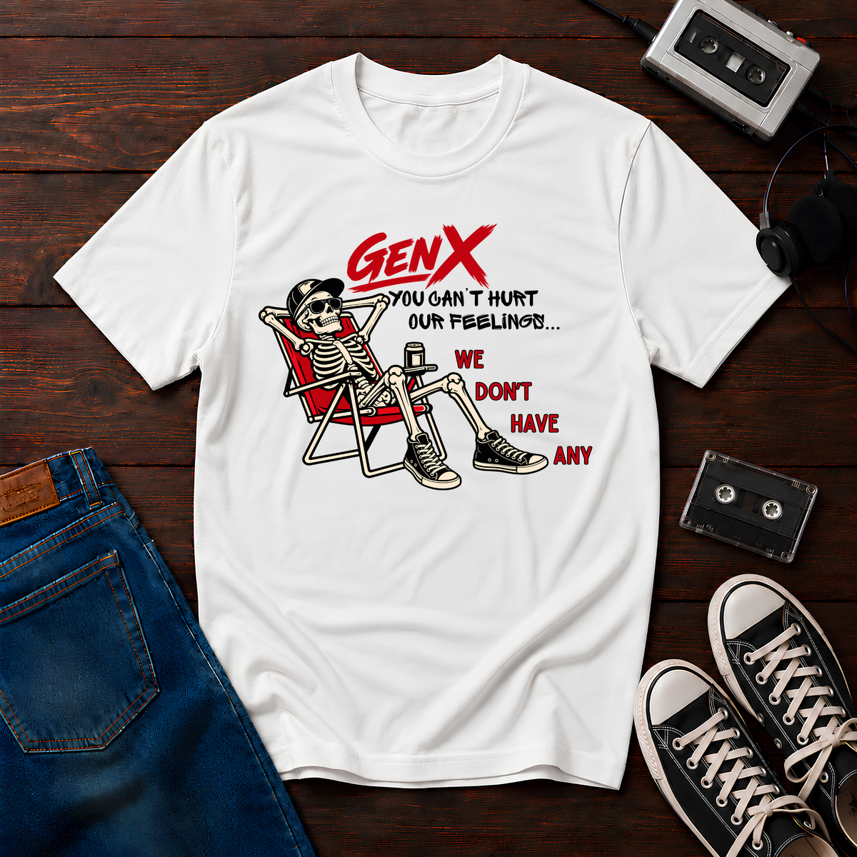 Gen X No Feelings T-Shirt