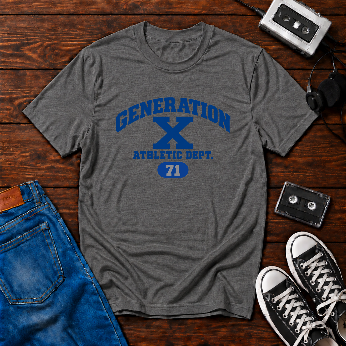 Gen X Athletic Department 1971 T-Shirt